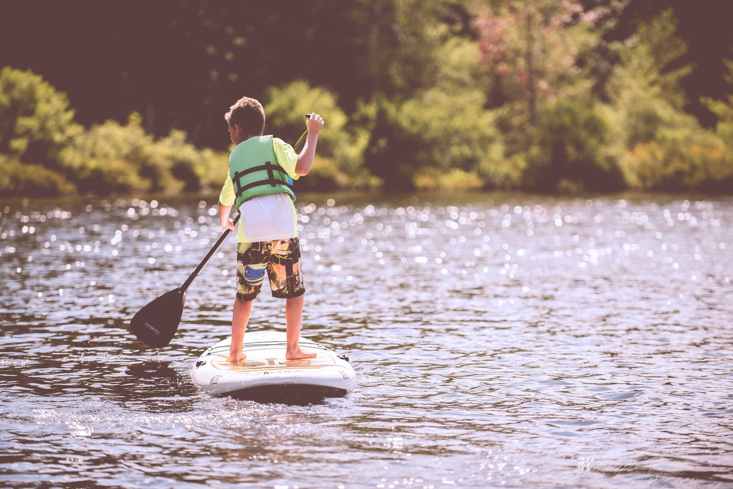 summer camping with kids